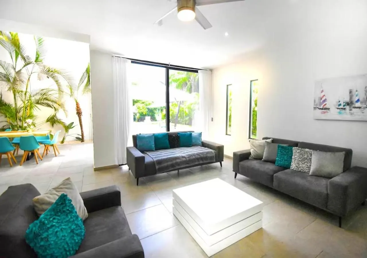 Villa Pearl, 5 Minutes Walk To The Private Beach Playa del Carmen México